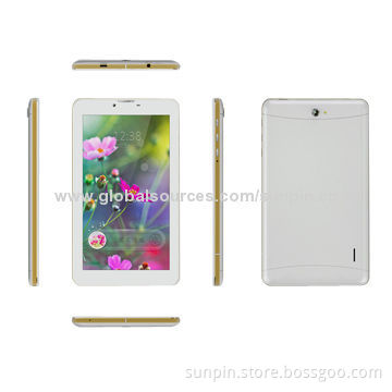 7-inch touch capacitive tablet with calling, Bluetooth, GPS, FM